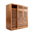 Opbergkast van teakhout voor de woonkamer - 90 x 40 x 120