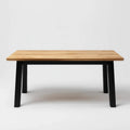 Eettafel van hout voor de eetkamer - 150 x 75 x 75