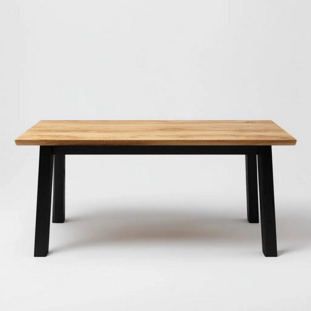 Eettafel van hout voor de eetkamer - 150 x 75 x 75