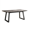 Eettafel van hout voor de eetkamer - 200 x 100 x 75
